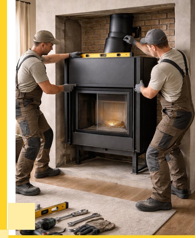 Установка каминных топок в Михайловке под ключ от 18301 р. | ЭриданМхл