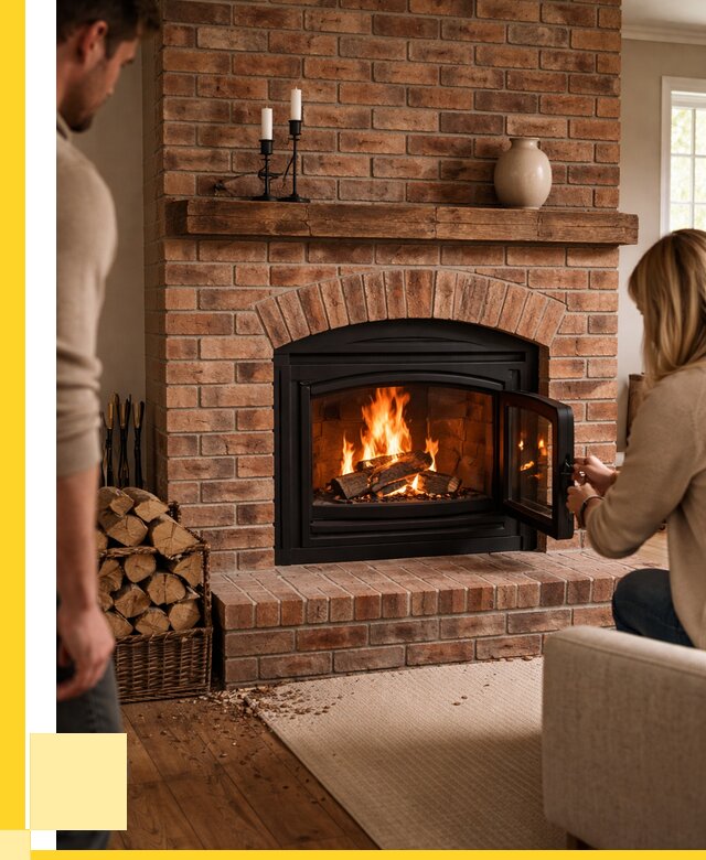 Кирпичные камины под ключ в Михайловке от 152505 р. | ЭриданМхл