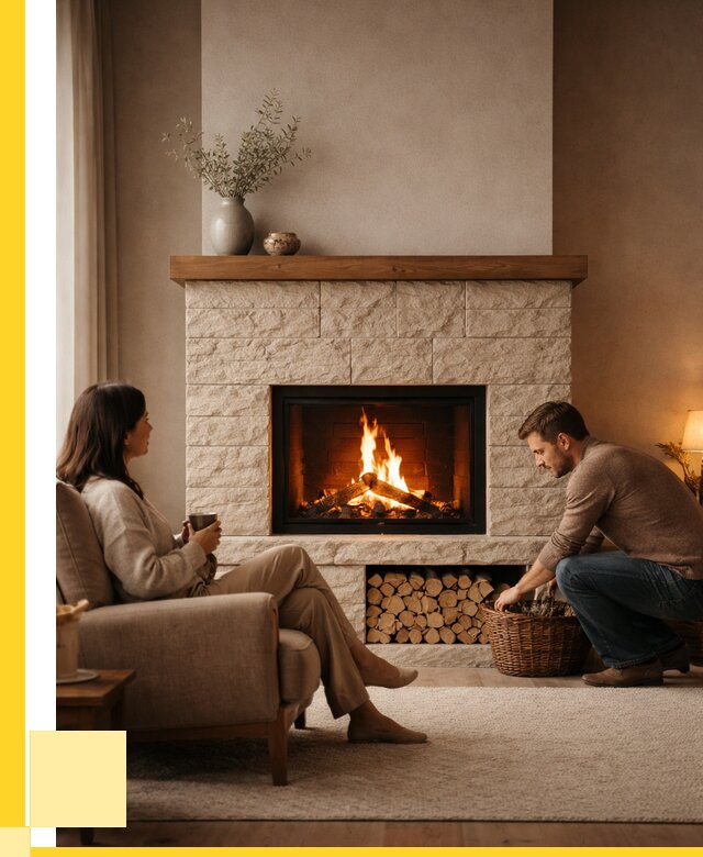 Камины для дома в Михайловке под ключ от 152505 р. | ЭриданМхл