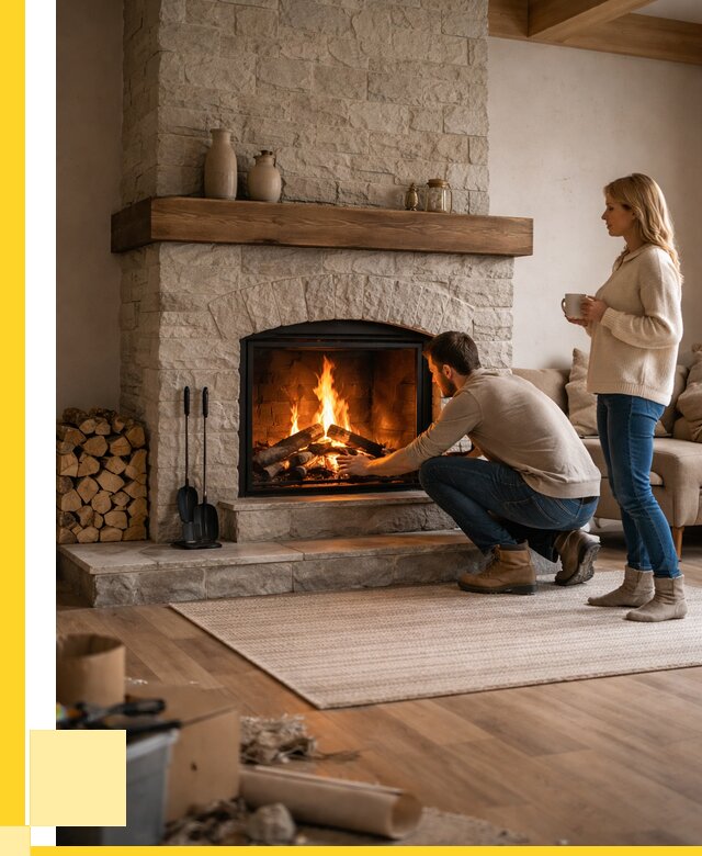 Камины для загородного дома в Михайловке от 355845 р., ЭриданМхл