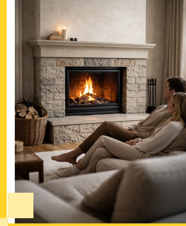 Камины в частном доме под ключ в Михайловке от 203340 р. | ЭриданМхл