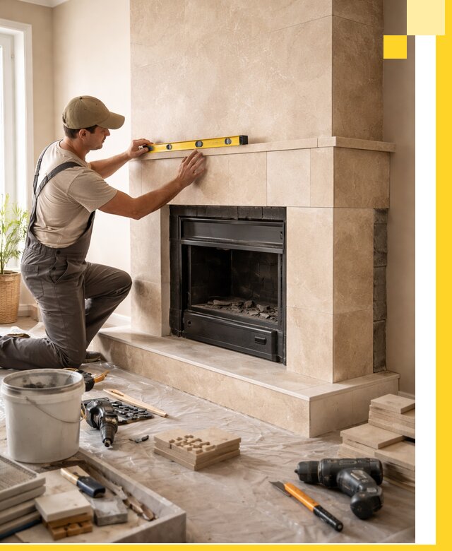 Установка и монтаж каминов в частном доме под ключ в Михайловке