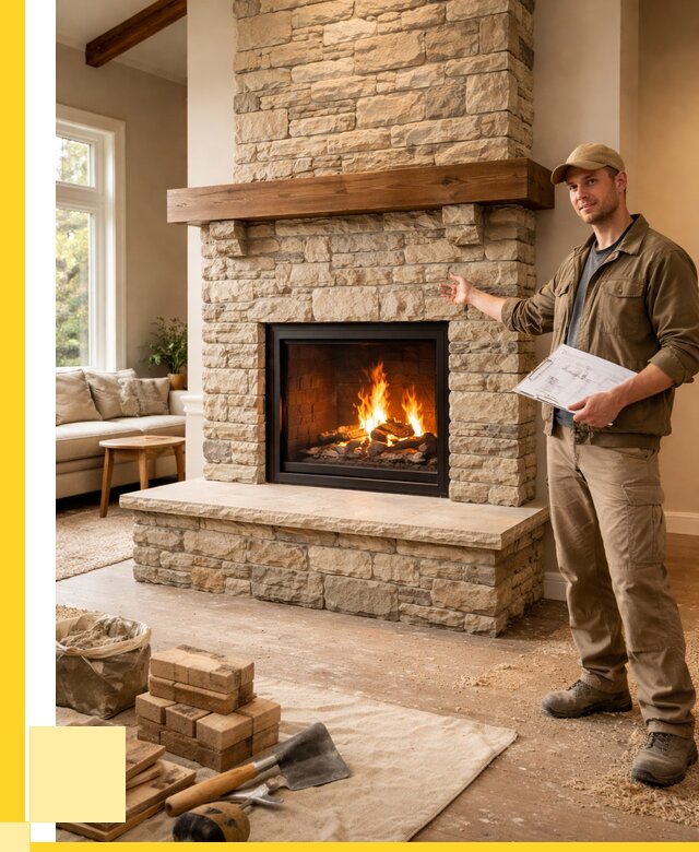 Камины под ключ в Михайловке от 183006 р. | ЭриданМхл — установка