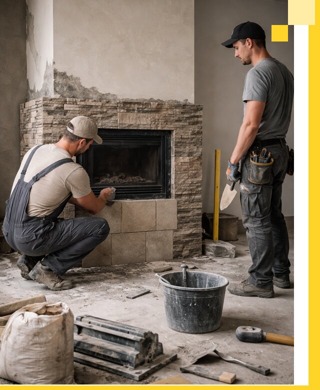 Камины под ключ в Михайловке: проект, изготовление и монтаж