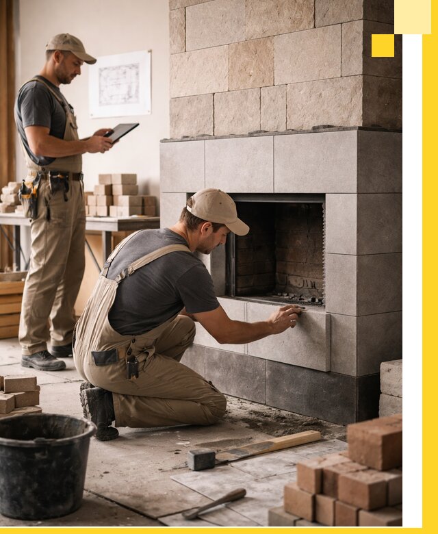 Индивидуальные проекты каминов и каминных систем в Михайловке