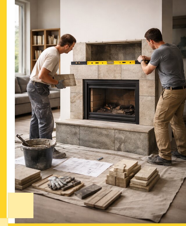 Монтаж каминов и установка в Михайловке от 45752 р. | ЭриданМхл