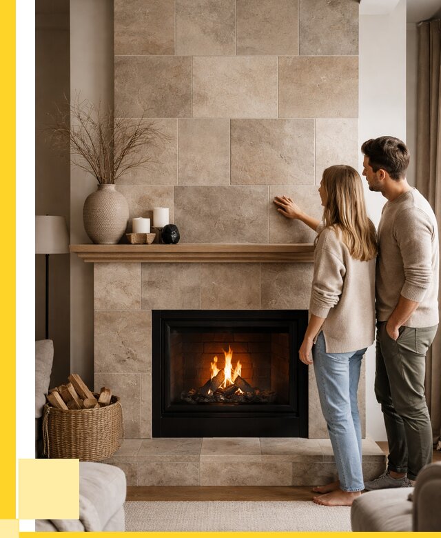 Облицовка каминов керамогранитом в Михайловке от 4575 р. | ЭриданМхл