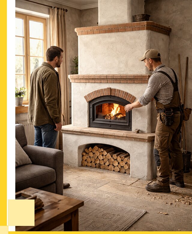 Печи камины в Михайловке: кирпичные, изразцовые от 61002 р. | ЭриданМхл