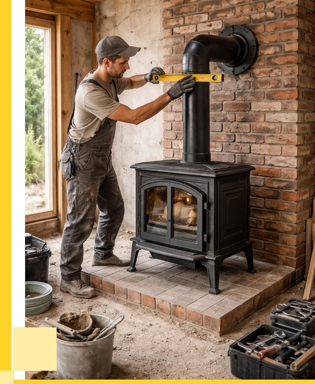 Монтаж печей установка банной печи в Михайловке от 15251 р. | ЭриданМхл