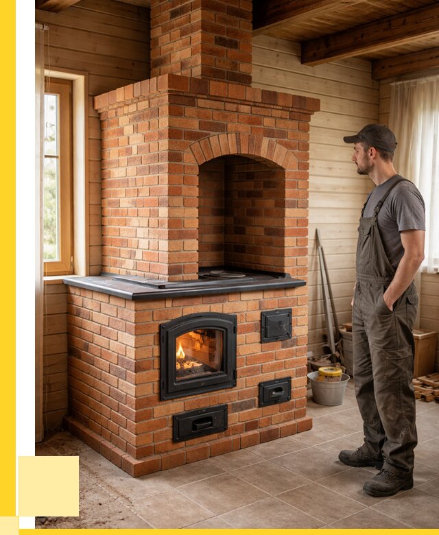 Кирпичные печи в Михайловке: купить от 152505 р. | ЭриданМхл