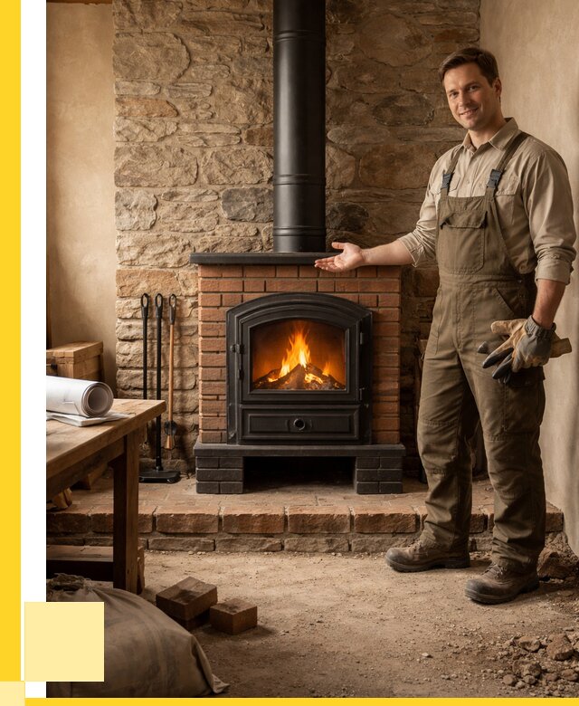 Печи отопительные из кирпича в Михайловке от 81336 р., ЭриданМхл