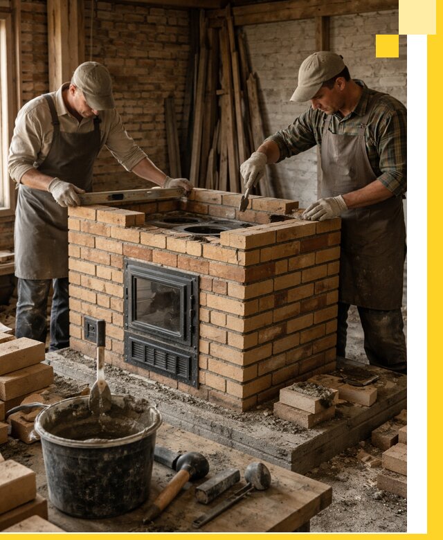 Изготовление и установка варочных печей под ключ в Михайловке