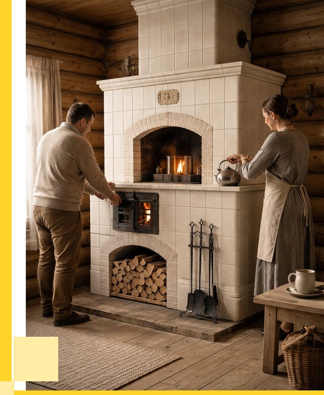 Русские печи в Михайловке: установка от 152505 р. ЭриданМхл