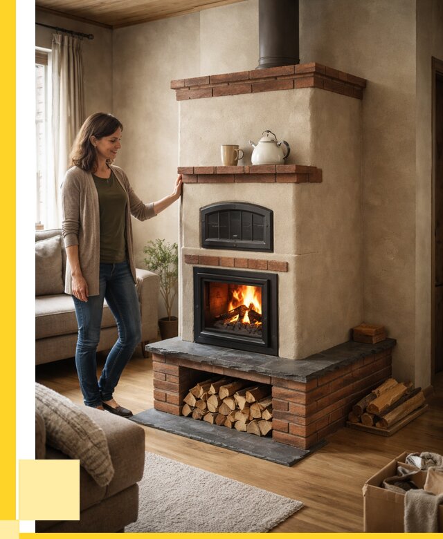 Печи шведки в Михайловке от 86420 р. | ЭриданМхл — печь шведка