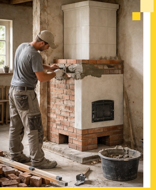 Изготовление и установка печей-голландок под ключ в Михайловке