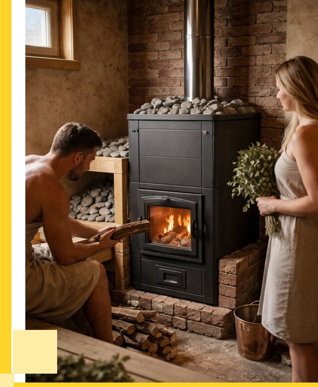 Кирпичная печь для бани на заказ в Михайловке от 55919 р. | ЭриданМхл