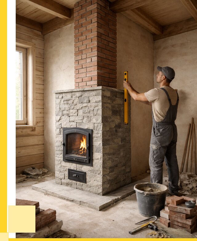 Печи и дымоходы под ключ в Михайловке от 45752 р., ЭриданМхл