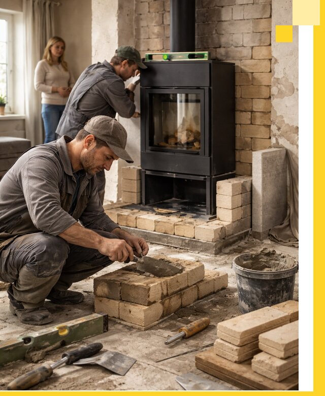 Печи и камины под ключ: проект, установка в Михайловке