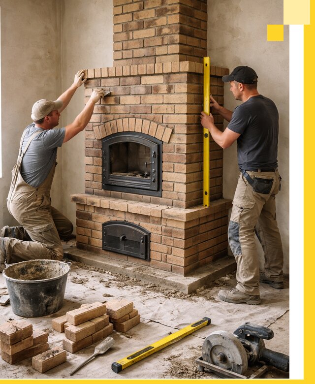 Продажа и установка печей и каминов для дома под ключ в Михайловке