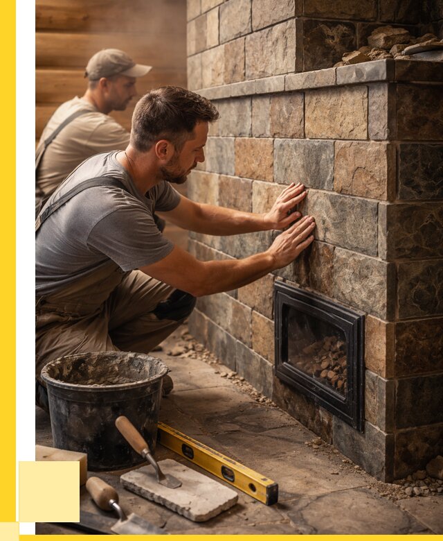 Облицовка банных печей в Михайловке под ключ от 12200 р. | ЭриданМхл