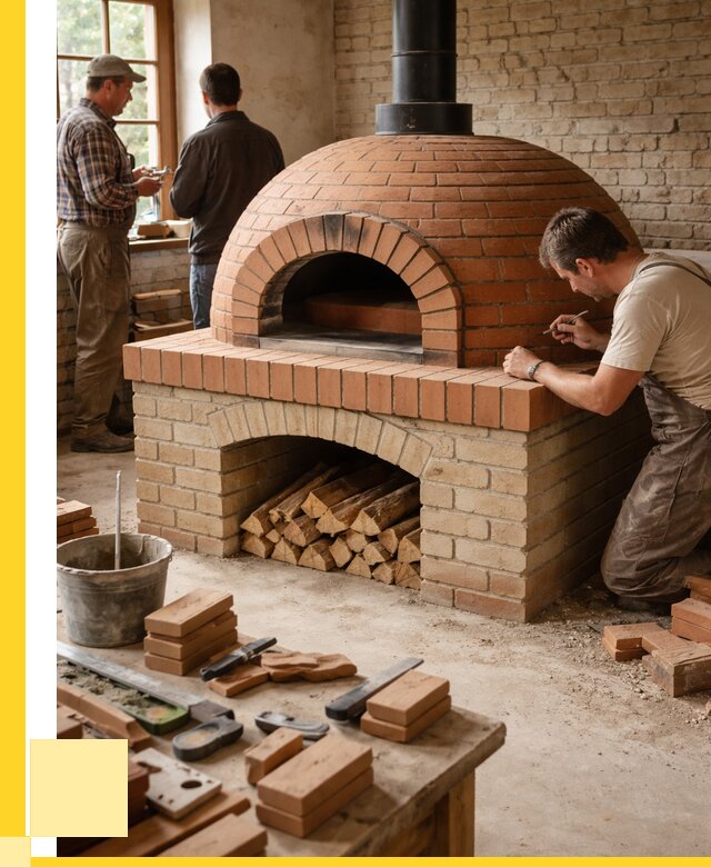 Помпейская печь дровяная для пиццы в Михайловке | ЭриданМхл от 203340 р.