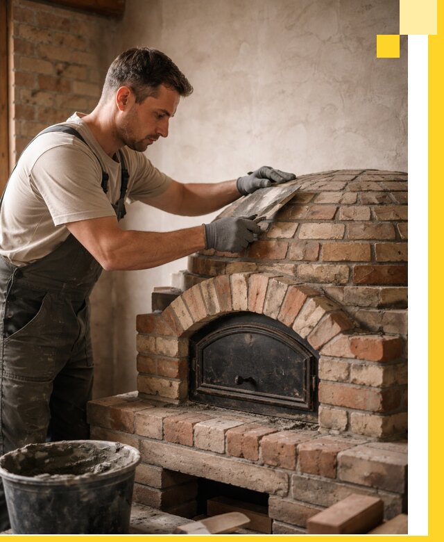 Изготовление и монтаж помпейских печей на заказ в Михайловке