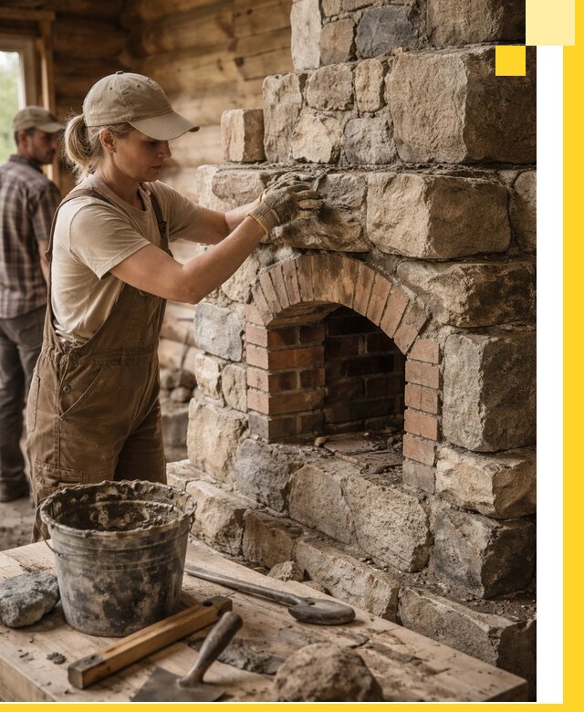 Каменные печи на заказ и монтаж в Михайловке, долговечные решения