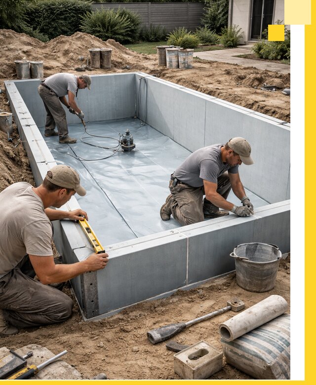 Профессиональный монтаж бассейнов под ключ в Михайловке с гарантией