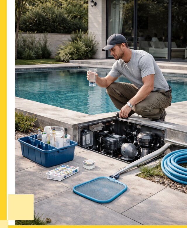 Обслуживание бассейнов в Михайловке от 4575 р. - сервис ЭриданМхл