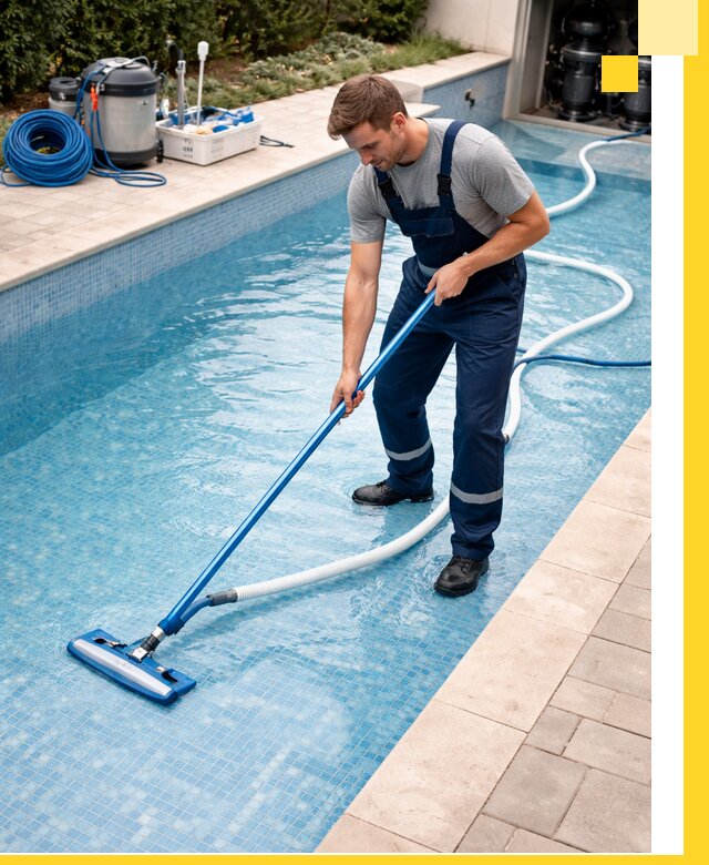 Профессиональная чистка бассейнов и фильтров в Михайловке под ключ