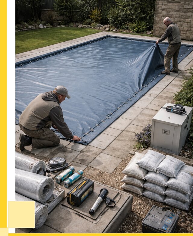 Консервация бассейнов в Михайловке под ключ от 6609 р. | ЭриданМхл