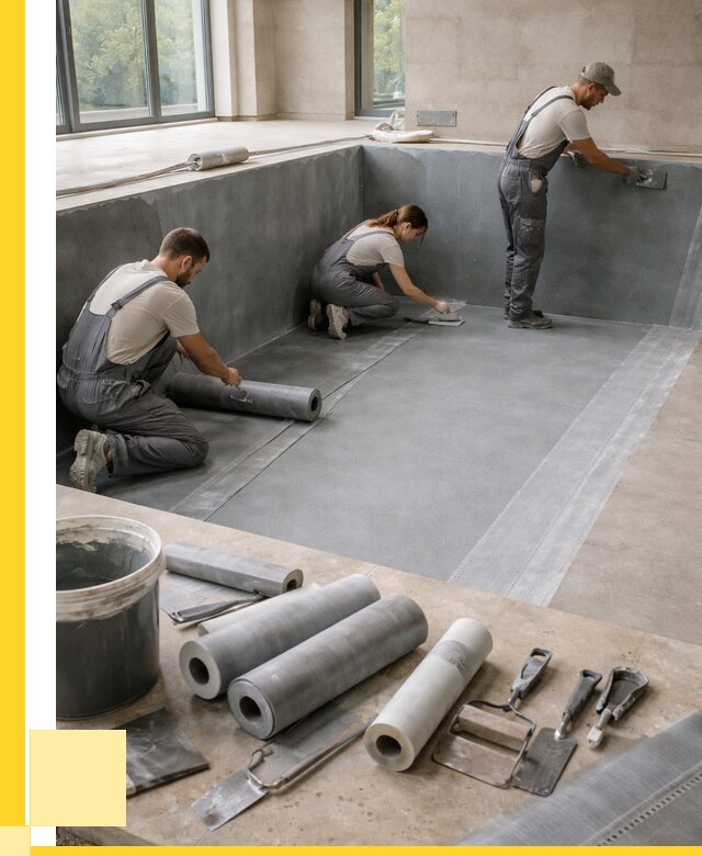 Гидроизоляция бассейнов в Михайловке от 2033 р., ЭриданМхл