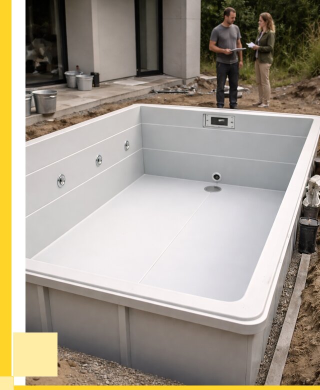 Полипропиленовые бассейны в Михайловке от 254175 р. | ЭриданМхл