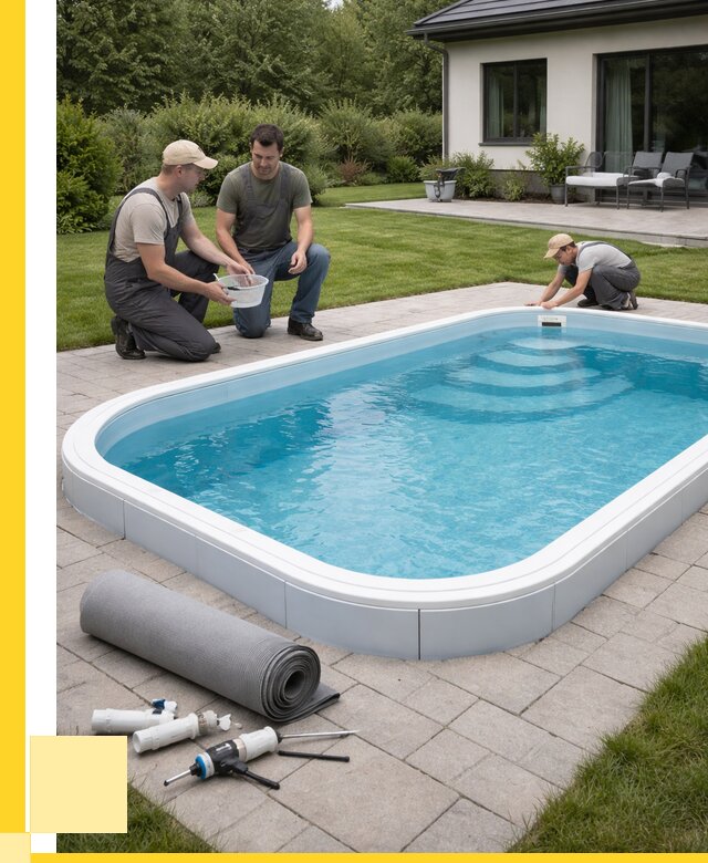 Пластиковый бассейн купить в Михайловке от 254175 р., ЭриданМхл