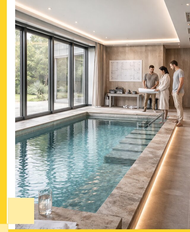 Закрытые бассейны под ключ в Михайловке от 2541750 р. | ЭриданМхл