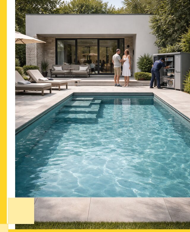 Бассейн в доме в Михайловке под ключ от 1220040 р. | ЭриданМхл