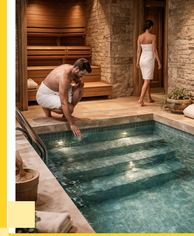 Сауна с бассейном под ключ в Михайловке от 122004 р., ЭриданМхл