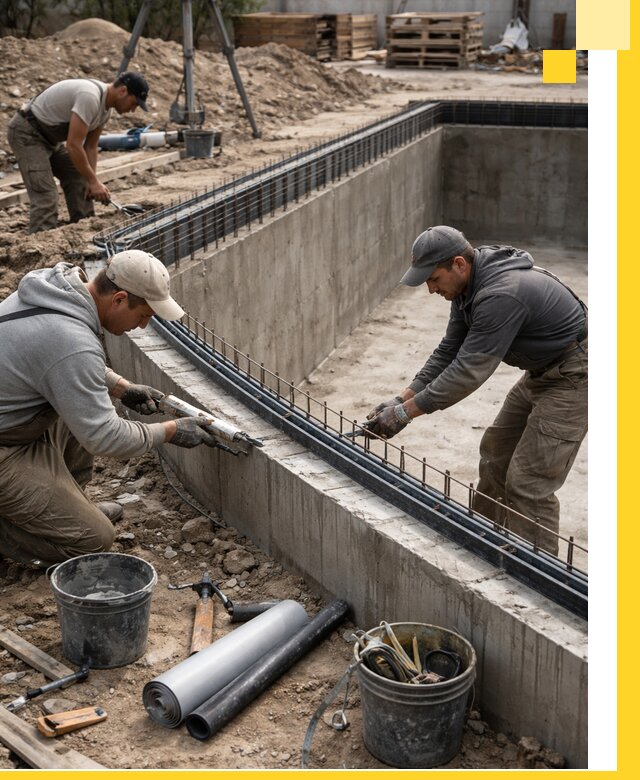 Качественный монтаж чаши бассейна в Михайловке под ключ с гарантией