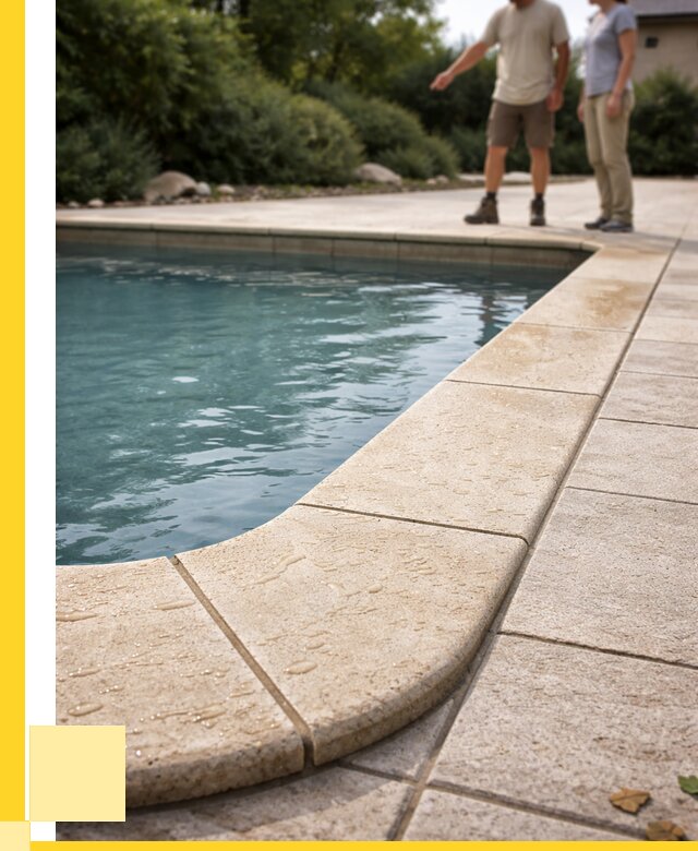 Копинговый камень для бассейнов в Михайловке от 4270 р. | ЭриданМхл