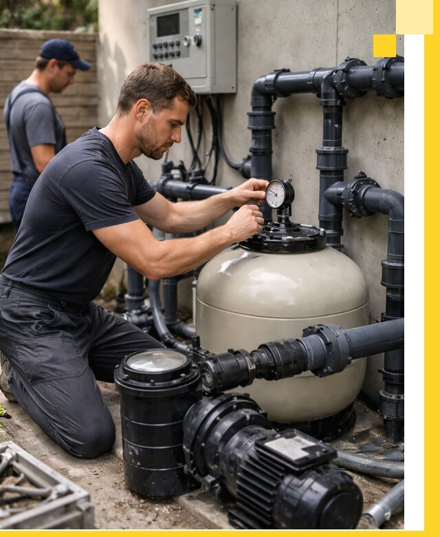 Поставка и монтаж фильтровального оборудования для бассейнов в Михайловке