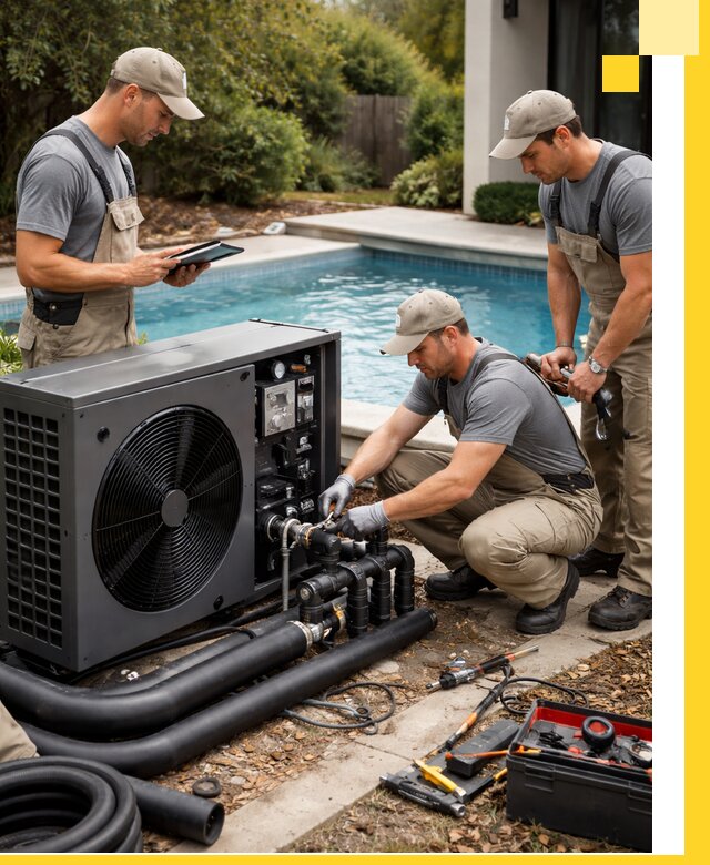 Проектирование и установка тепловых насосов для бассейнов в Михайловке