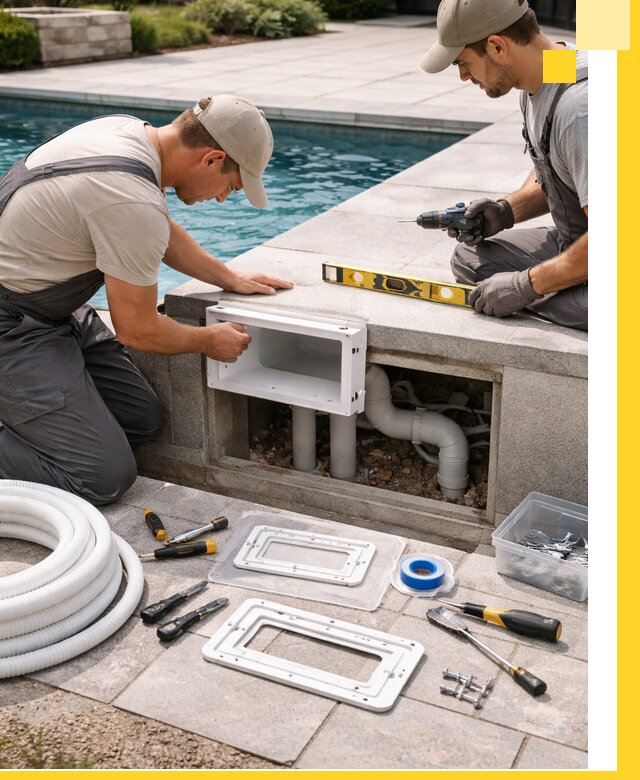 Поставка и установка скиммеров для бассейнов в Михайловке