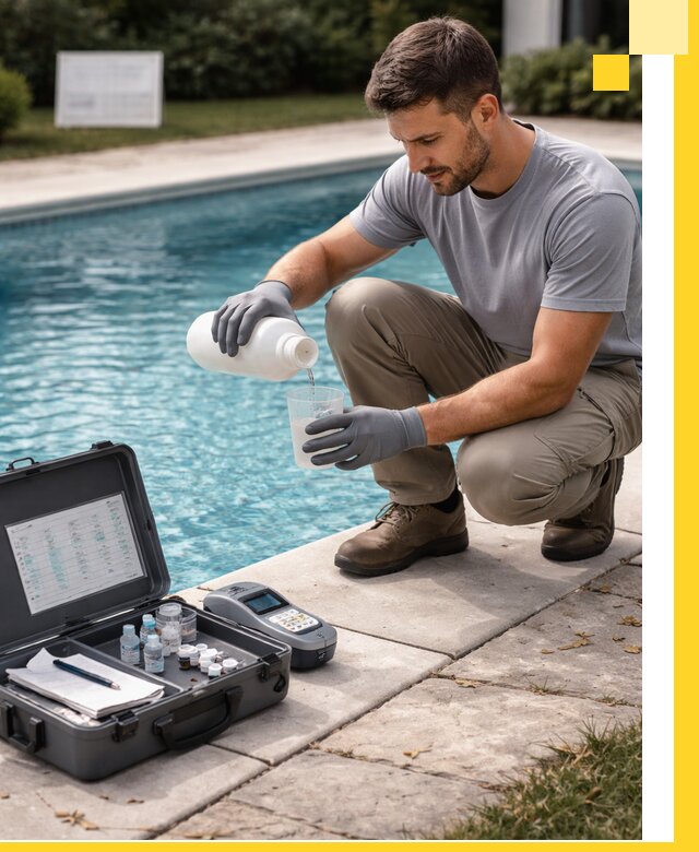 Профессиональная дезинфекция воды в бассейне в Михайловке