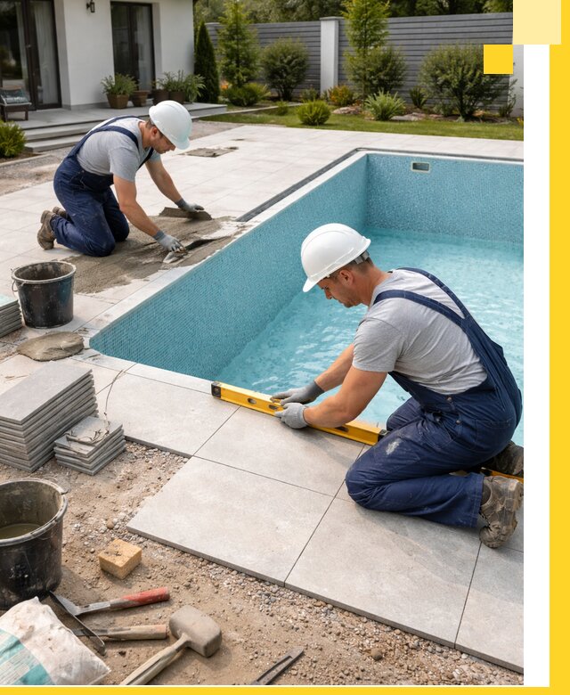 Строительство и монтаж плавательных бассейнов под ключ в Михайловке