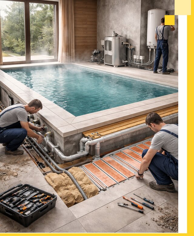 Проектирование и строительство тёплых бассейнов в Михайловке