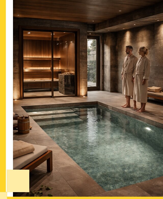 Сауна с большим бассейном в Михайловке от 1220040 р. ЭриданМхл