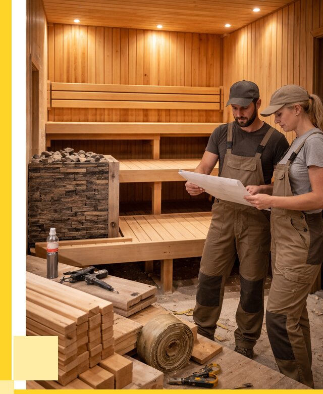 Строительство саун в Михайловке под ключ от 254175 р., ЭриданМхл