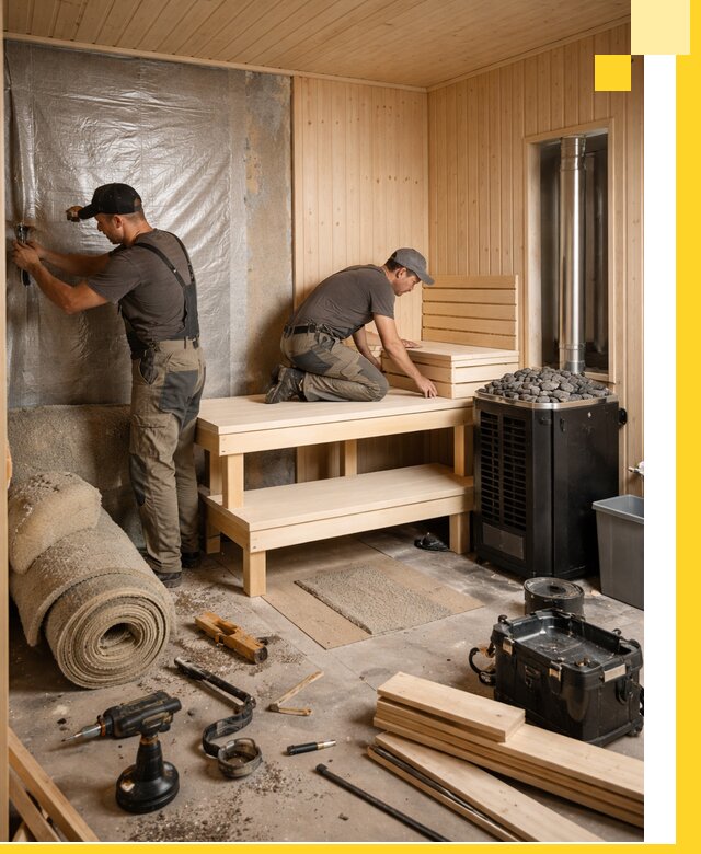 Проекты саун под ключ в Михайловке дизайн и строительство