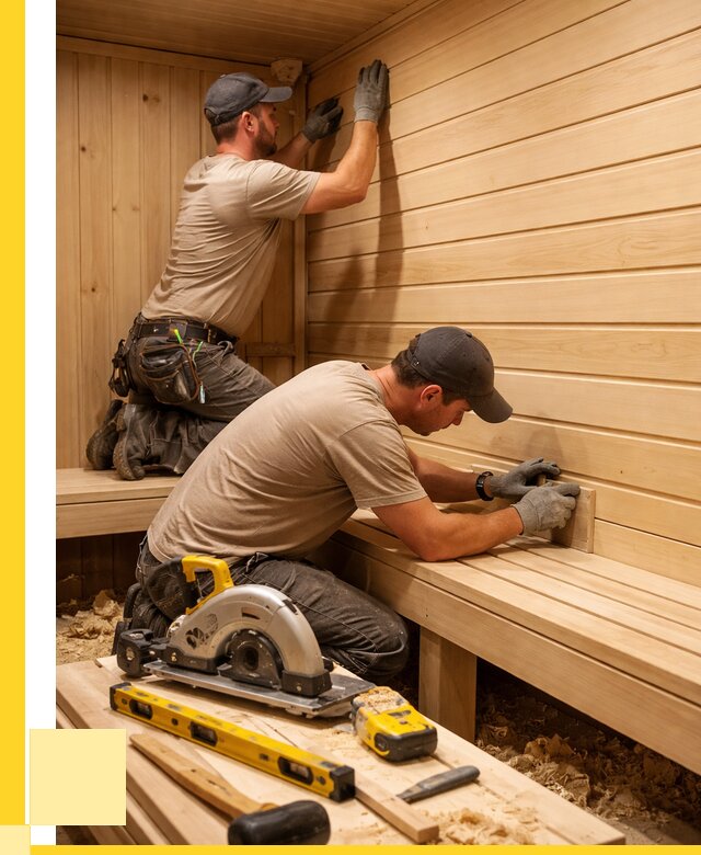 Обшивка саун вагонкой в Михайловке от 2542 р. | ЭриданМхл