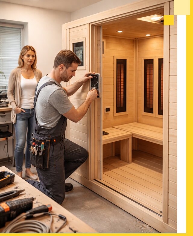 Инфракрасные сауны под ключ в Михайловке продажа и установка